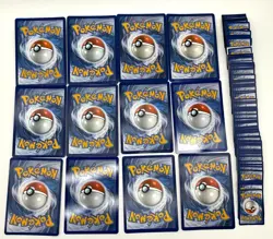 Lot (150) Assorted Pokemon 151 Reverse Holo 25th Anniversary w/ 12 Jumbo Cards - Image 2
