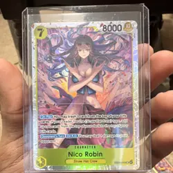 Nico Robin - EB03-055 Super Rare Foil One Piece CCG Character Card 8000 HP - Image 1