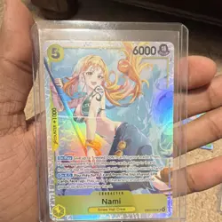 Bandai One Piece Card Game Nami EB03-053 Holo Character Card English - Image 4