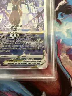 Pokemon TCG Crown Zenith Zeraora VSTAR Holo Rare Card GG43/GG70 PSA 9 - Image 4