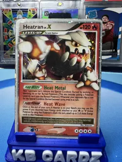 Pokemon Heatran LV.X HP120 Ultra Rare Holo Diamond & Pearl Card DP31 Level Up - Image 1