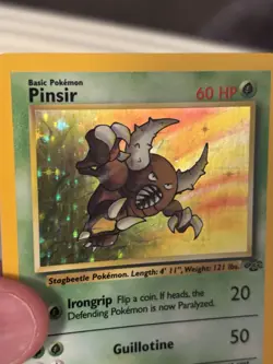 Pokemon Pinsir 9/64 Jungle HOLO Rare Unlimited Card WOTC 1999 - Image 4
