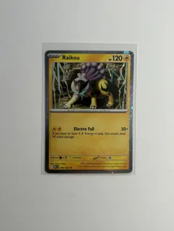 Raikou (Cosmos Holo) 048/132 ME01: Mega Evolution Rare Pokemon Card - Image 1