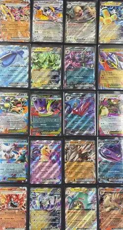 Pokemon TCG Double Rare EX Lot *116-CARDS* Mixed W/DUPES! NM Unplayed & Sleeved - Image 1