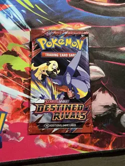 Pokemon Scarlet & Violet Destined Rivals Booster Pack 10 Cards -Random Pack Art - Image 1