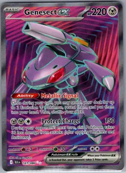 Genesect ex 161/086 SV: Black Bolt - Pokemon Card - NM - Image 1