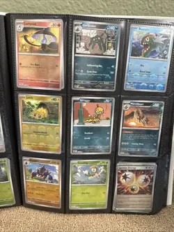 White Flare Poke Ball Reverse Holo Lot of 50 Cards English - NO DUPES - NM/M 🔥 - Image 5