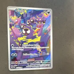 Pokemon Gastly Illustration Rare Holo 60 HP SV05 Temporal Forces 177/162 Card - Image 2