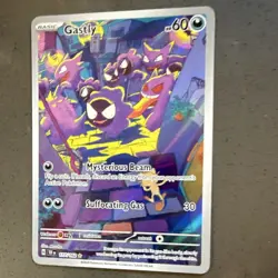 Pokemon Gastly Illustration Rare Holo 60 HP SV05 Temporal Forces 177/162 Card - Image 3