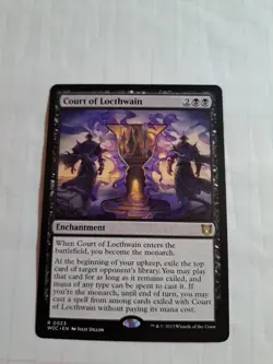 MTG: Court of Locthwain (LP): Commander: Wilds of Eldraine - Image 1