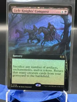 Foil Quag Feast (extended Art) X4 M/NM Magic: The Gathering MTG Aetherdrift - Image 1