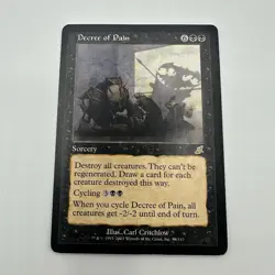 Decree of Pain #64 (MP) Scourge SCG Magic MTG - Image 1