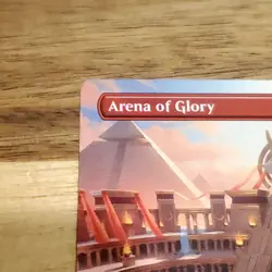 1x Arena of Glory, Borderless Art, Modern Horizons 3, Slight off center miscolor - Image 3