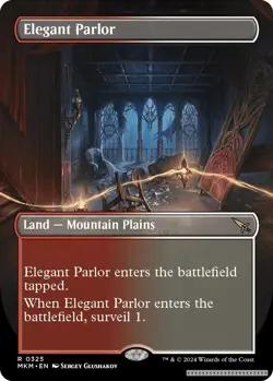 Elegant Parlor (Borderless) [MKM - 325] - NM [Normal] TCG MTG - Image 1
