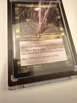 MTG Sliver Queen English *NM/LP* Stronghold Magic The Gathering - Image 3