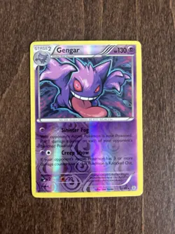 Pokemon TCG Gengar Generations #35/83 Reverse Holo Rare Card - LP - Image 1