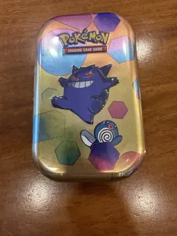 Scarlet & Violet 151 Gengar & Poliwhirl mini tin, Brand New Sealed Pokemon TCG - Image 1