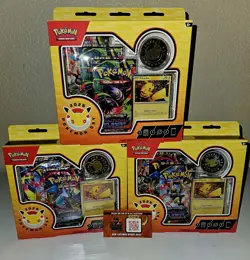 Lot of 3 Pokemon TCG Pokemon Day Box 30th Anniversary NEW/SEALED FAST SHIPPING - Image 1
