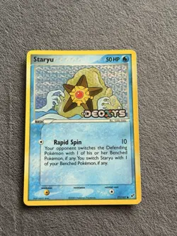 The Pokemon Company Staryu EX Deoxys 77/107 Reverse Holo 50 HP English - Image 1