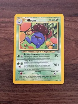 Pokemon - Gloom 36/111 Neo Genesis LP - Image 1