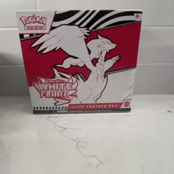Pokemon Scarlet & Violet White Flare Elite Trainer Box Reshiram English - Image 1