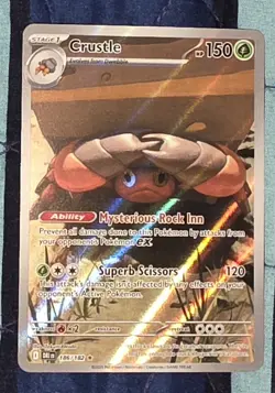 Crustle - 186/182 - Pokemon Destined Rivals Illustration Rare - Image 1