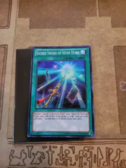 YUGIOH SACRED SWORD OF SEVEN STARS LTGY-EN066 SUPER UNLIMITED ED NM - Image 2
