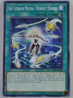 Sky Striker Mecha - Hornet Drones MP19-EN263 1st Edition Yugioh - Image 1