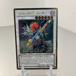 Near Mint Yugioh Blackwing Armed Wing PGLD-EN078 Gold Rare - Image 1