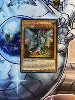(AY) TIMAEUS THE UNITED DRAGON 1ST EDITION PRISMATIC MP23-EN003 YUGIOH! VLP - Image 1