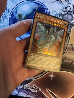 (AY) TIMAEUS THE UNITED DRAGON 1ST EDITION PRISMATIC MP23-EN003 YUGIOH! VLP - Image 3