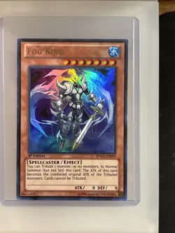 *** FOG KING *** 1ST EDITION ULTRA RARE BPW2-EN099 (MINT/NM) YUGIOH! - Image 1