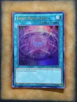 Yugioh Dark Magic Veil MVP1-EN019 Ultra Rare 1st Ed LP - Image 1