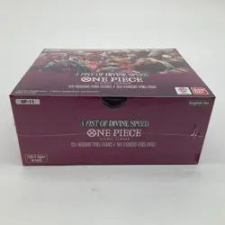 One Piece TCG OP-11 A Fist Of Divine Speed Booster Box SEALED ENGLISH - Image 5
