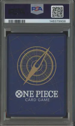 2024 One Piece OP10 Japanese #119 Trafalgar Law Manga Alternate Art PSA 9 - Image 2
