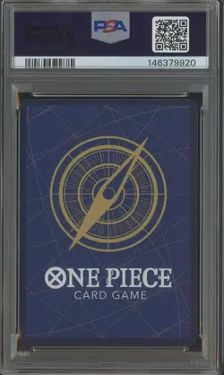 2022 One Piece OP02 Japanese #013 Portgas D. Ace Manga Alternate Art PSA 9 - Image 2