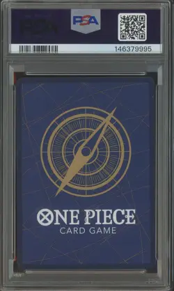 2024 One Piece OP07 Japanese #051 Boa Hancock Manga Alternate Art PSA 9 - Image 2
