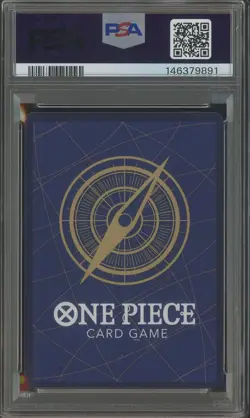 2025 One Piece Japanese Mihawk Manga Alternate Art Secret Rare #OP14-119 PSA 9 - Image 2