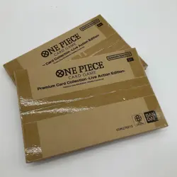 Lot of (2) One Piece TCG Premium Card Collection Live Action Edition SEALED - Image 1