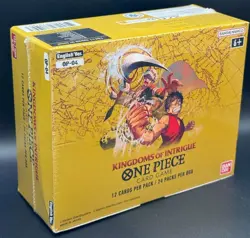 One Piece TCG OP-04 Kingdoms Of Intrigue Booster Box SEALED ENGLISH - Image 1