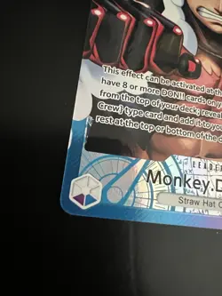 One Piece * A Fist of Divine Speed * MONKEY D LUFFY OP11-040 Alternate Art * ENG - Image 2