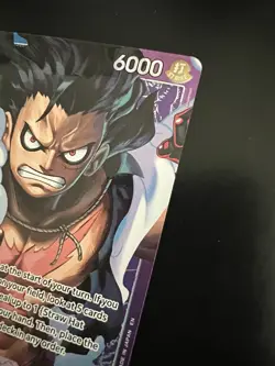 One Piece * A Fist of Divine Speed * MONKEY D LUFFY OP11-040 Alternate Art * ENG - Image 4
