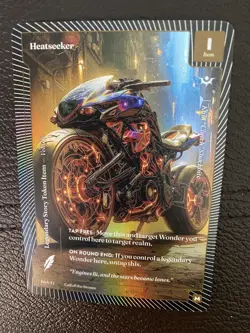 Wonders of the First Heartseeker MYTHIC Foil Kaia Shockbite Item NM CotS KSA-T1 - Image 2