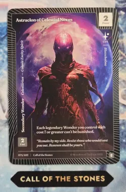 2026 Wonders of the First, CotS - Astraclon of Celestrial Nexus 075/402 E - Foil - Image 1