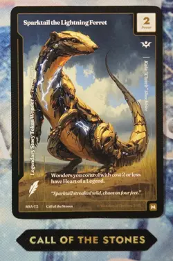 Wonders of the First, CotS - Sparktail The Lightning Ferret KSA-T2 Mythic - Image 1
