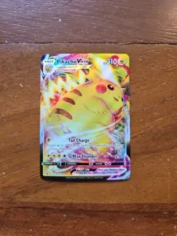 Pokemon Pikachu TCG VMAX SWSH286 Sword & Shield Promo Card Holo NM - Image 1