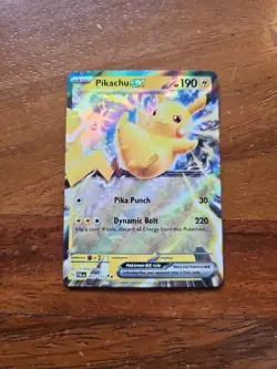 Pikachu ex 063/193 Pokemon Paldea Evolved Ultra Rare Card - Image 4