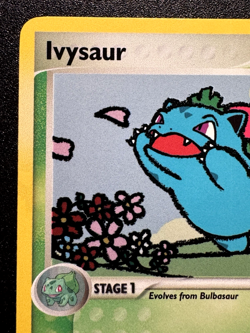 Ivysaur 34/100 EX Crystal Guardians Pokemon Card Reverse Holo Rare Near Mint - Image 3
