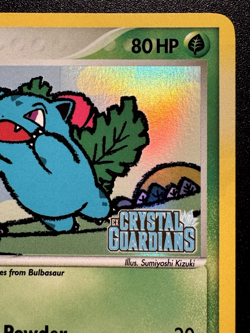 Ivysaur 34/100 EX Crystal Guardians Pokemon Card Reverse Holo Rare Near Mint - Image 4