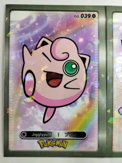 Jigglypuff Wigglytuff Silver Border 2 Pokemon Cards Database Cracked Ice Holo - Image 3